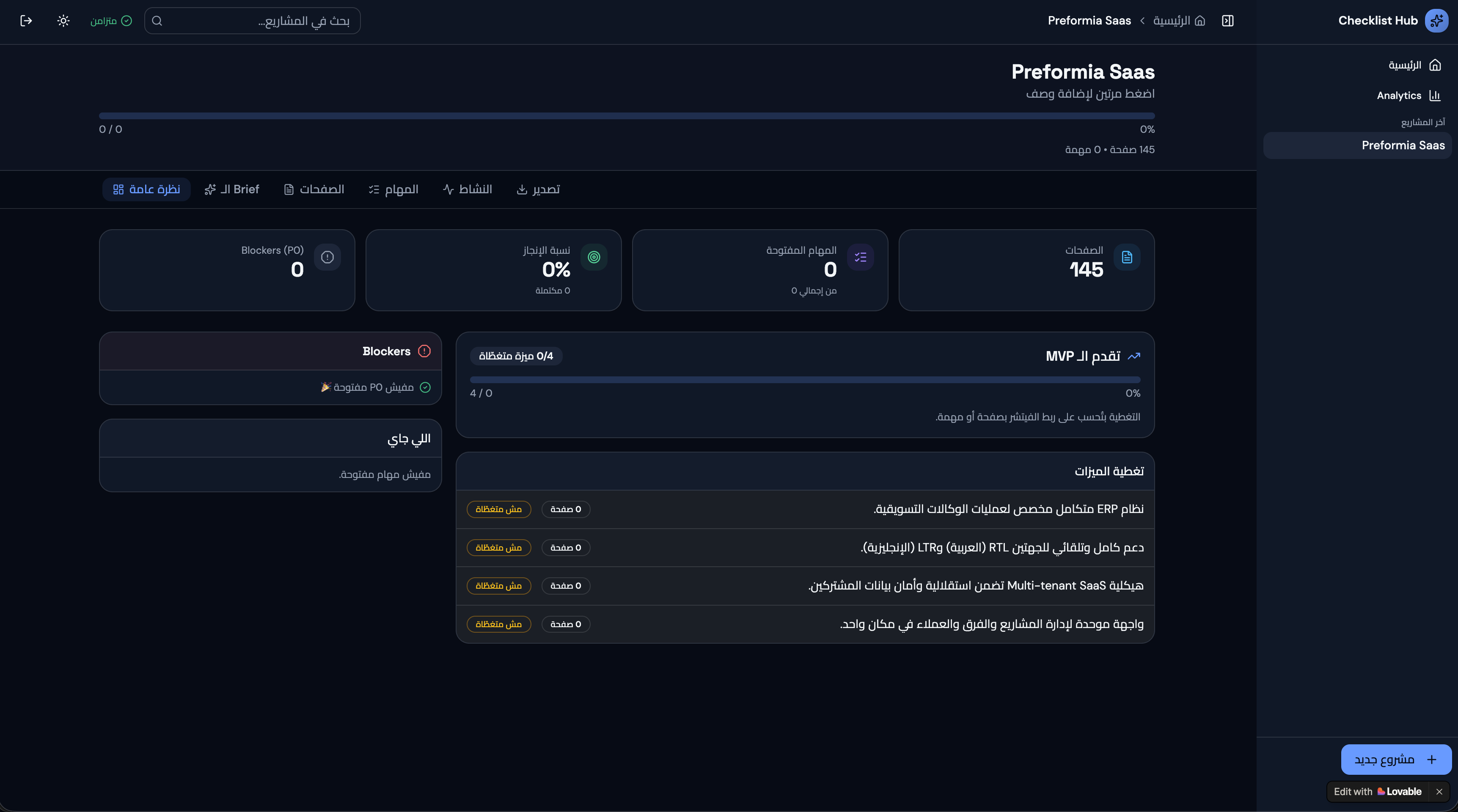 Checklist Hub